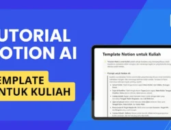 TUTORIAL NOTION AI: DARI PEMULA SAMPAI MAHIR